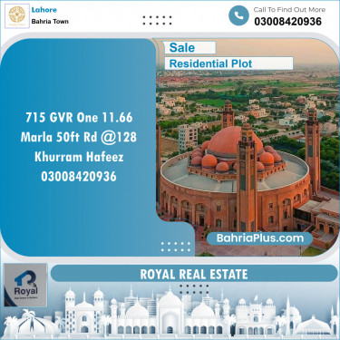 Residential Plot for Sale in Golf Phase 1 -  Bahria Town, Lahore - (BP-148420)