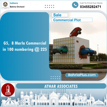 Commercial Plot for Sale in Phase 4 - G5 Block -  Bahria Orchard, Lahore - (BP-148581)