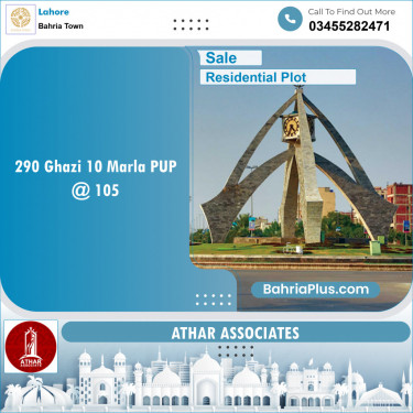 Residential Plot for Sale in Sector F - Ghazi Block -  Bahria Town, Lahore - (BP-148935)