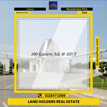 Residential Plot for Sale in Phase 1 - Eastern District -  Bahria Orchard, Lahore - (BP-148956)