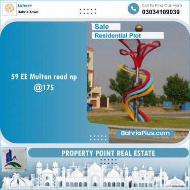 Residential Plot for Sale in Bahria Town, Lahore - (BP-149422)