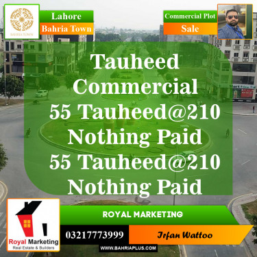 Commercial Plot for Sale in Bahria Town, Lahore - (BP-150293)