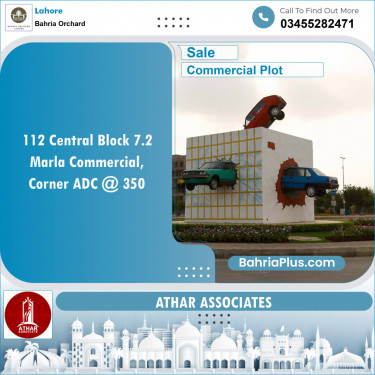Commercial Plot for Sale in Bahria Orchard, Lahore - (BP-150656)