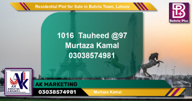 Residential Plot for Sale in Bahria Town, Lahore - (BP-150781)