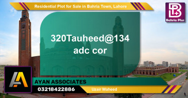 Residential Plot for Sale in Bahria Town, Lahore - (BP-151407)
