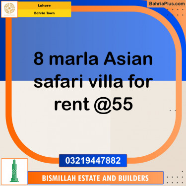 Residential House for Rent in Bahria Town, Lahore - (BP-151410)