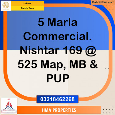 Commercial Plot for Sale in Bahria Town, Lahore - (BP-151418)