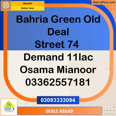 75 Sq. Yards Residential Plot for Sale in Bahria Greens -  Bahria Town, Karachi - (BP-152043)