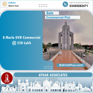 Commercial Plot for Sale in Bahria Town, Lahore - (BP-152172)