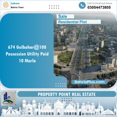 Residential Plot for Sale in Bahria Town, Lahore - (BP-152489)