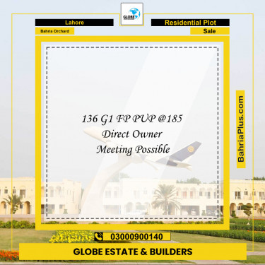Residential Plot for Sale in Bahria Orchard, Lahore - (BP-152577)