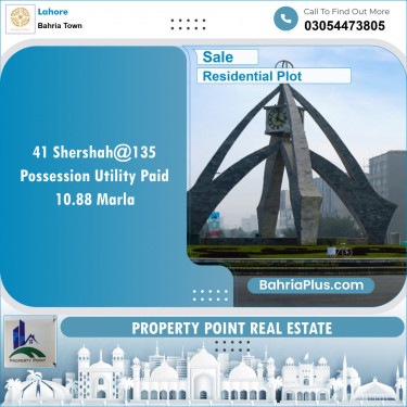 Residential Plot for Sale in Bahria Town, Lahore - (BP-152617)