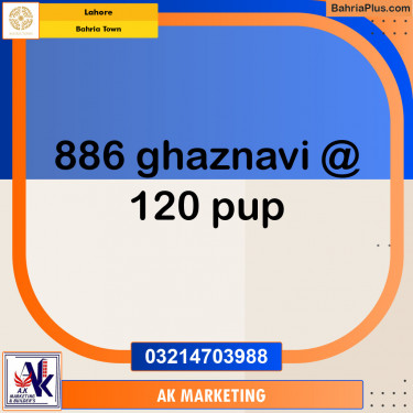 Residential Plot for Sale in Bahria Town, Lahore - (BP-152845)