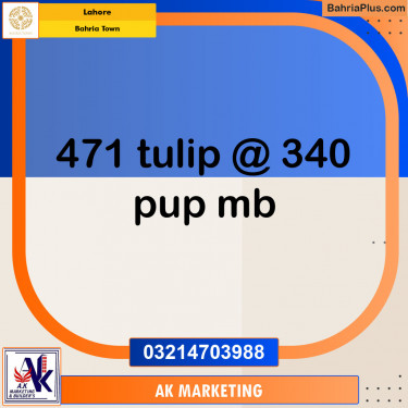 Residential Plot for Sale in Bahria Town, Lahore - (BP-152854)