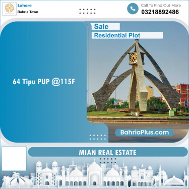 Residential Plot for Sale in Bahria Town, Lahore - (BP-153061)