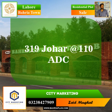 Residential Plot for Sale in Bahria Town, Lahore - (BP-153095)