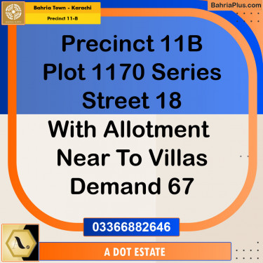 Residential Plot for Sale in Precinct 11-B -  Bahria Town, Karachi - (BP-153306)