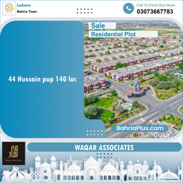 Residential Plot for Sale in Bahria Town, Lahore - (BP-153463)