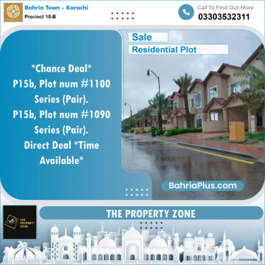 125 Sq. Yards Residential Plot for Sale in Precinct 15-B -  Bahria Town, Karachi - (BP-153649)