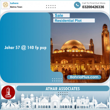 Residential Plot for Sale in Bahria Town, Lahore - (BP-153741)