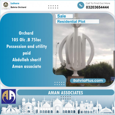 Residential Plot for Sale in Bahria Orchard, Lahore - (BP-154353)