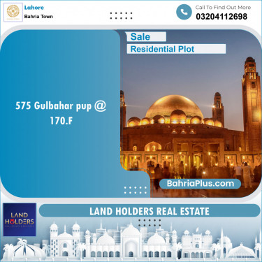 Residential Plot for Sale in Bahria Town, Lahore - (BP-154498)