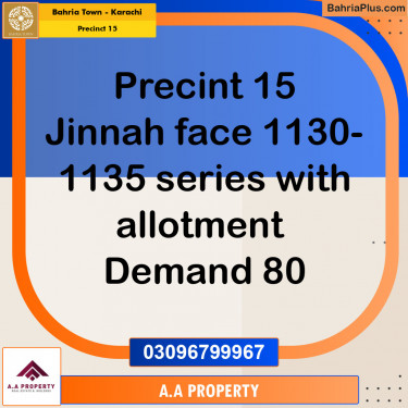 125 Sq. Yards Residential Plot for Sale in Precinct 15 -  Bahria Town, Karachi - (BP-154902)