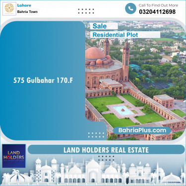 Residential Plot for Sale in Bahria Town, Lahore - (BP-154976)