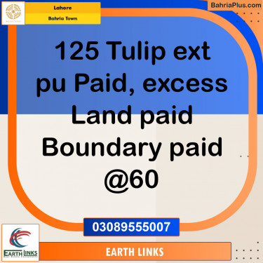Residential Plot for Sale in Bahria Town, Lahore - (BP-154996)