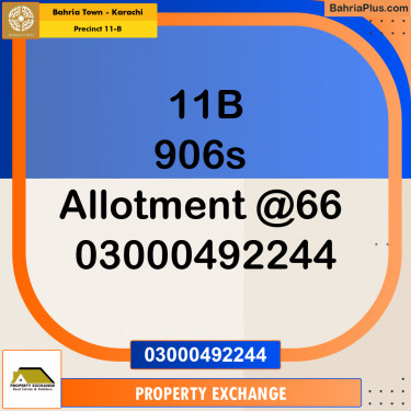 Residential Plot for Sale in Precinct 11-B -  Bahria Town, Karachi - (BP-155222)