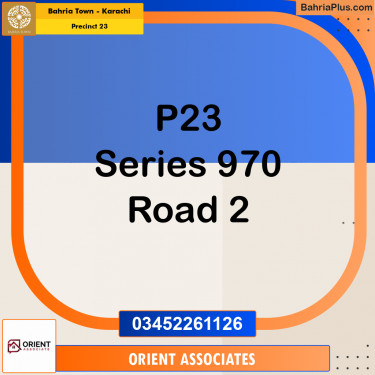 125 Sq. Yards Residential Plot for Sale in Precinct 23 -  Bahria Town, Karachi - (BP-155664)