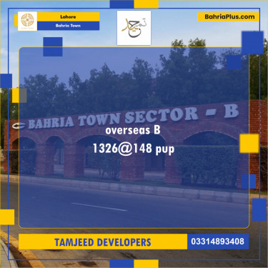 Residential Plot for Sale in Bahria Town, Lahore - (BP-155736)