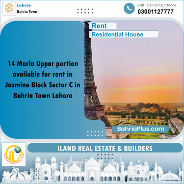 Residential House for Rent in Bahria Town, Lahore - (BP-155993)