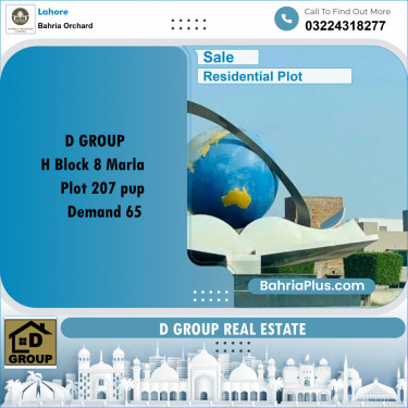 Residential Plot for Sale in Phase 2 - H Block -  Bahria Orchard, Lahore - (BP-156002)