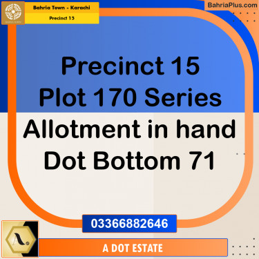 125 Sq. Yards Residential Plot for Sale in Precinct 15 -  Bahria Town, Karachi - (BP-156102)