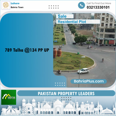 Residential Plot for Sale in Bahria Town, Lahore - (BP-156414)