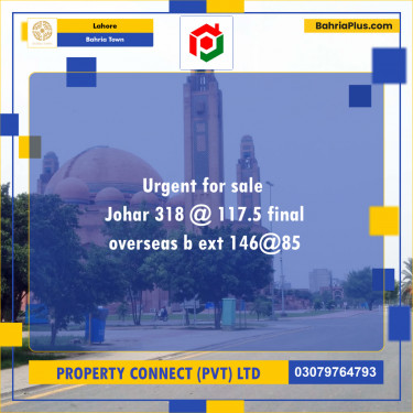 Residential Plot for Sale in Bahria Town, Lahore - (BP-156649)
