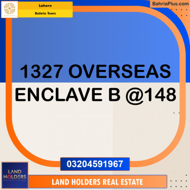 Residential Plot for Sale in Bahria Town, Lahore - (BP-156820)