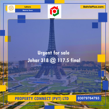 Residential Plot for Sale in Bahria Town, Lahore - (BP-156822)