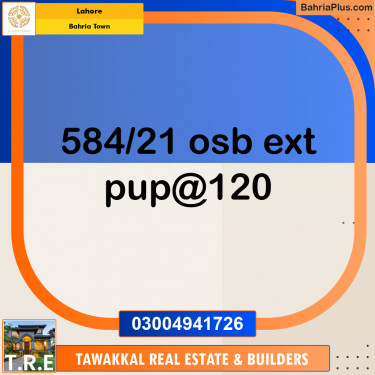 Residential Plot for Sale in Bahria Town, Lahore - (BP-156829)
