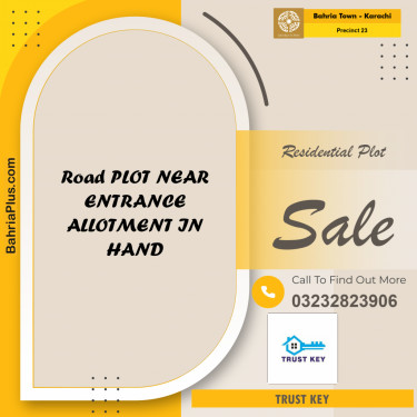 125 Sq. Yards Residential Plot for Sale in Precinct 23 -  Bahria Town, Karachi - (BP-156850)