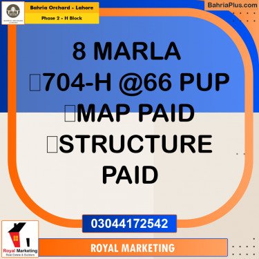 Residential Plot for Sale in Phase 2 - H Block -  Bahria Orchard, Lahore - (BP-157066)