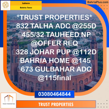 Residential Plot for Sale in Sector F - Talha Block -  Bahria Town, Lahore - (BP-157257)