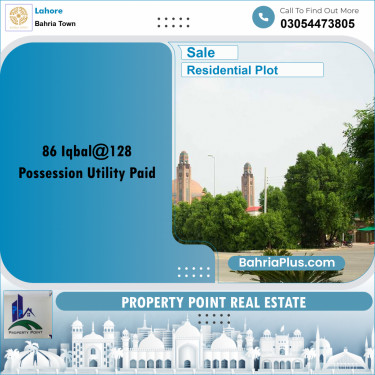 Residential Plot for Sale in Bahria Town, Lahore - (BP-157313)