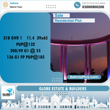 Residential Plot for Sale in Golf Phase 1 -  Bahria Town, Lahore - (BP-157479)