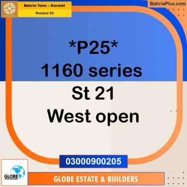 125 Sq. Yards Residential Plot for Sale in Precinct 25 -  Bahria Town, Karachi - (BP-157659)