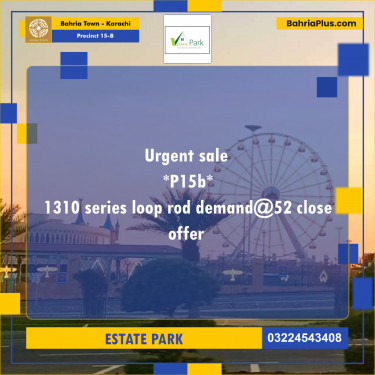 125 Sq. Yards Residential Plot for Sale in Precinct 15-B -  Bahria Town, Karachi - (BP-157994)