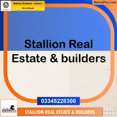 Residential Plot for Sale in OLC-A Block -  Bahria Orchard, Lahore - (BP-158251)