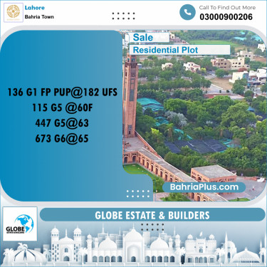 Residential Plot for Sale in Golf Phase 1 -  Bahria Town, Lahore - (BP-159195)