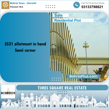 125 Sq. Yards Residential Plot for Sale in Precinct 15-A -  Bahria Town, Karachi - (BP-159209)
